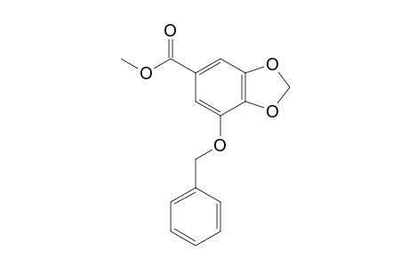 7-Benzoxy-piperonylic acid methyl ester