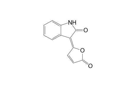 2H-Indol-2-one, 1,3-dihydro-3-(5-oxo-2(5H)-furanylidene)-