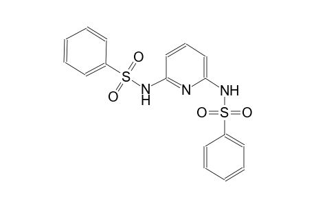 N-{6-[(phenylsulfonyl)amino]-2-pyridinyl}benzenesulfonamide