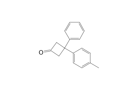 3-(4-Methylphenyl)-3-phenylcyclobutanone