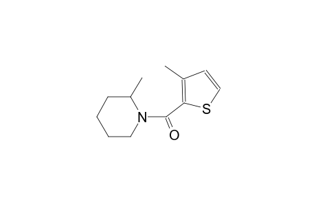 2-methyl-1-[(3-methyl-2-thienyl)carbonyl]piperidine