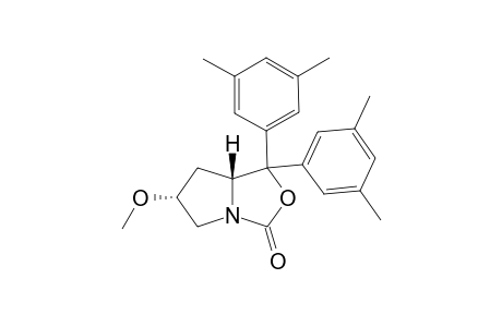 (6R,7aR)-1,1-Bis(3,5-dimethylphenyl)-6-methoxytetrahydropyrrolo[1,2-c]oxazol-3(1H)-one