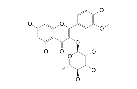 ISORHAMNETIN-3-O-ALPHA-L-RHAMNOPYRANOSIDE