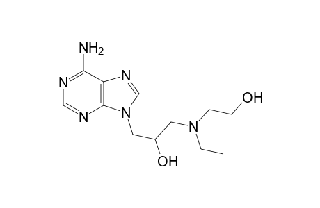 6-amino-alpha-{[(ethyl(2-hydroxyethyl)amino]methyl}-9H-purine-9-ethanol