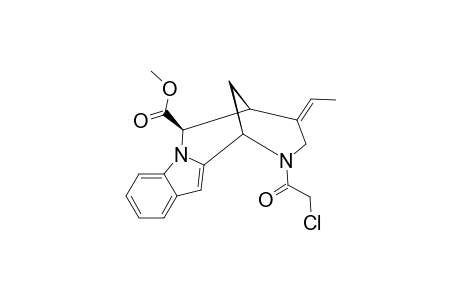 METHYL_5-(CHLOROACETYL)-3-(E)-ETHYLIDENE-1,2,3,4,5,6-HEXAHYDRO-2,6-METHANO-[1.4]-DIAZOCINO-[1.2-A]-INDOLE-1-BETA-CARBOXYLATE