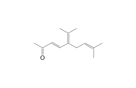 3,7-Nonadien-2-one, 8-methyl-5-(1-methylethylidene)-, (E)-