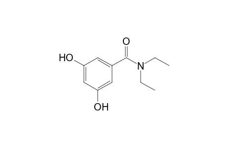 Benzamide, 3,5-dihydroxy-N,N-diethyl-