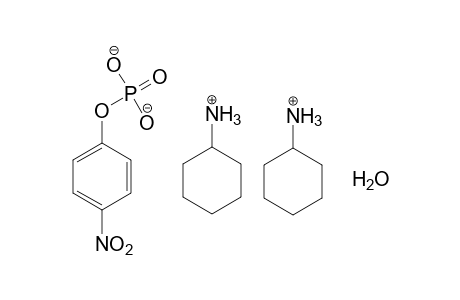 4-Nitrophenyl phosphate, bis(cyclohexylammonium) salt monohydrate