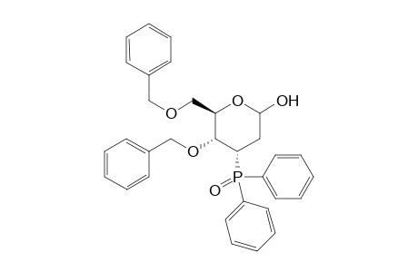 4,6-Di-O-benzyl-2,3-dideoxy-3-diphenylphosphoryl-D-ribo-hexopyranose