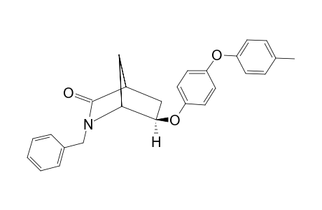 2-Benzyl-3-oxo-6-exo-[4-(4-methylphenoxy)-phenoxy]-2-azabicyclo-[2.2.1]-heptane