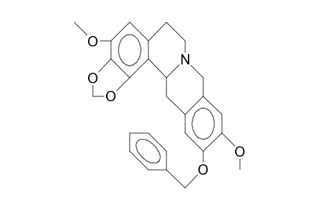 3-Methoxy-1,2-methylenedioxy-11-benzyloxy-tetrahydroprotoberberine