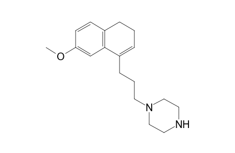 1-[3-(7-methoxy-3,4-dihydronaphthalen-1-yl)propyl]piperazine