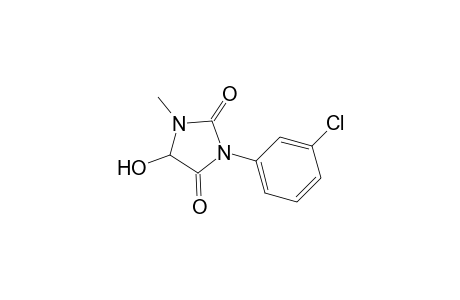 3-(3-Chlorophenyl)-1-methyl-5-oxidanyl-imidazolidine-2,4-dione