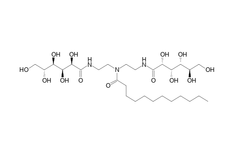 N,N'-[(dodecanoylimino)diethylene]bis-D-gluconamide
