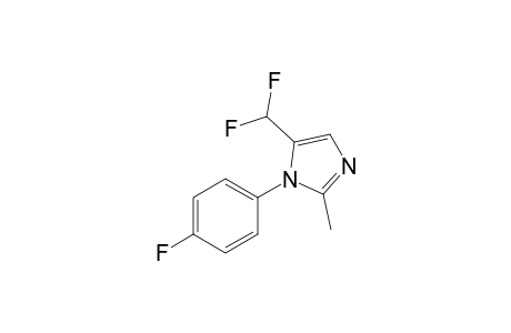 5-(Difluoromethyl)-1-(4-fluorophenyl)-2-methyl-1H-imidazole