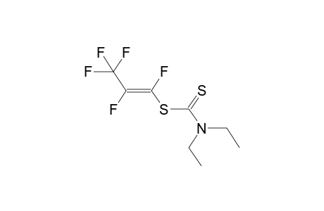 (Z)-S-PENTAFLUORO-1-PROPENYL-N,N-DIETHYLDITHIOCARBAMATE