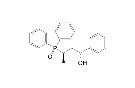 Benzenemethanol, .alpha.-[2-(diphenylphosphinyl)propyl]-, (R*,R*)-