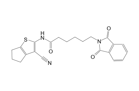 1H-isoindole-2-hexanamide, N-(3-cyano-5,6-dihydro-4H-cyclopenta[b]thien-2-yl)-2,3-dihydro-1,3-dioxo-