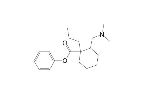 phenyl 2-[(dimethylamino)methyl]-1-n-propylcyclohexane-1-carboxylate