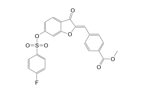 benzoic acid, 4-[(Z)-(6-[[(4-fluorophenyl)sulfonyl]oxy]-3-oxo-2(3H)-benzofuranylidene)methyl]-, methyl ester