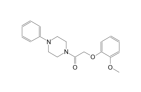 1-[(2-methoxyphenoxy)acetyl]-4-phenylpiperazine