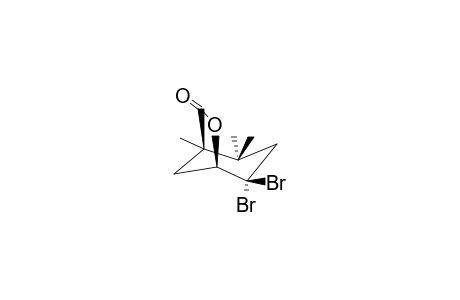 (1R,5S)-4,4-DIBrOMO-1,2,2-TRIMETHYL-6-OXA-BICYClO-[3.2.1]-OCTAN-7-ONE