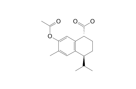 2-ACETOXY-CALAMENENE-14-CARBOXYLIC-ACID
