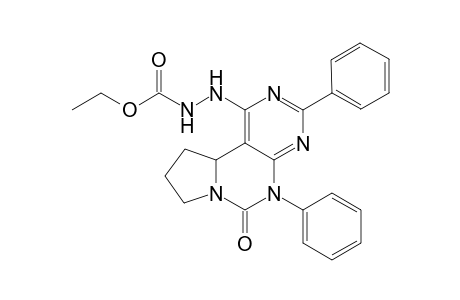 N'-(3,5-Diphenyl-8,9,10,10a-tetrahydropyrimido[5,4-e]pyrrolo[1,2-c]pyrimidin-6-one-1-yl)-ethoxyhydrazide