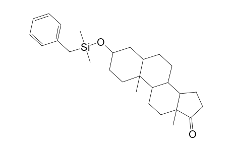 3-([Benzyl(dimethyl)silyl]oxy)androstan-17-one