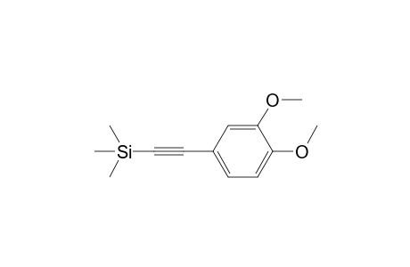 2-(3,4-dimethoxyphenyl)ethynyl-trimethyl-silane