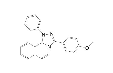 1-Phenyl-3-(4'-methoxyphenyl)-1,10b-dihydro[1,2,4]triazolo[3,4-a]isoquinoline