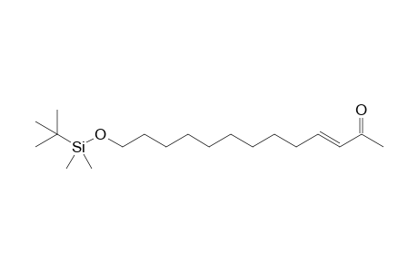 (E)-13-(tert-Butyldimethylsilyloxy)tridec-3-en-2-one