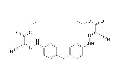 ethyl (2Z)-cyano[(4-{4-[(2E)-2-(1-cyano-2-ethoxy-2-oxoethylidene)hydrazino]benzyl}phenyl)hydrazono]ethanoate
