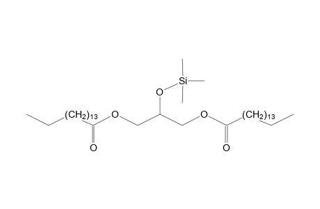 Hexadecanoic acid, 2-[(trimethylsilyl)oxy]-1,3-propanediyl ester