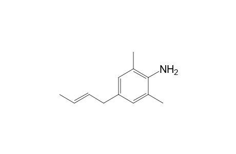 Benzenamine, 4-(2-butenyl)-2,6-dimethyl-, (E)-