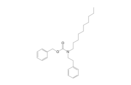 Carbonic acid, monoamide, N-(2-phenylethyl)-N-decyl-, benzyl ester