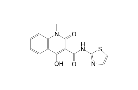 4-hydroxy-1-methyl-2-oxo-N-(1,3-thiazol-2-yl)-1,2-dihydro-3-quinolinecarboxamide