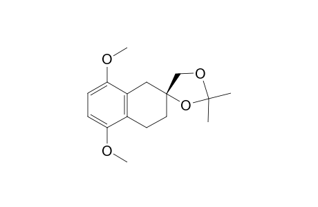 (2R)-2-hydroxy-2-(hydroxymethyl)-2,2'-o-isopropylidene-5,8-dimethoxy-1,2,3,4-tetrahydrodronaphthalene