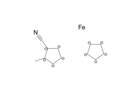 Ferrocene, 1-cyano-2-methyl-, stereoisomer