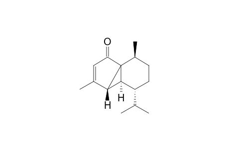 (1S,4R,5S,6R)-1,6-Dimethyl-4-isopropyltricyclo[5.4.3]dec-6-en-8-one