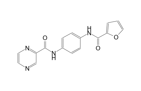 N-[4-(2-furoylamino)phenyl]-2-pyrazinecarboxamide