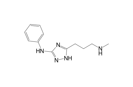 3-Phenylamino-5-[N-(3-methylamino)propyl]-1,2,4-triazole