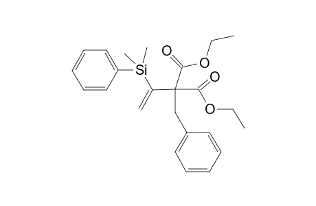 Diethyl benzyl-[1-(dimethylphenylsilyl)vinyl]-methylmalonate