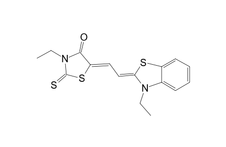 4-Thiazolidinone, 3-ethyl-5-[2-(3-ethyl-2(3H)-benzothiazolylidene)ethylidene]-2-thioxo-