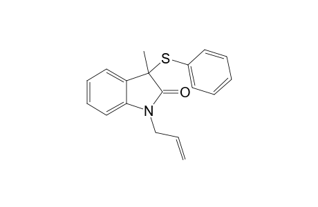 1-Allyl-3-methyl-3-(phenylthio)indolin-2-one