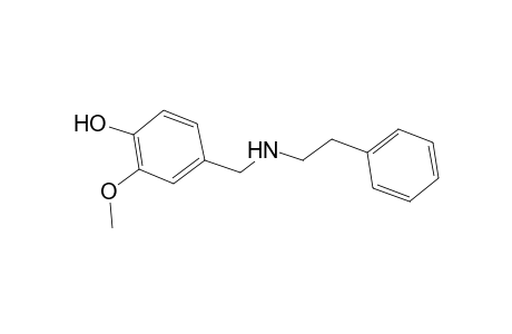 2-Methoxy-4-(phenethylamino-methyl)-phenol