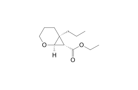(1R,6S,7S)-6-propyl-2-oxabicyclo[4.1.0]heptane-7-carboxylic acid ethyl ester