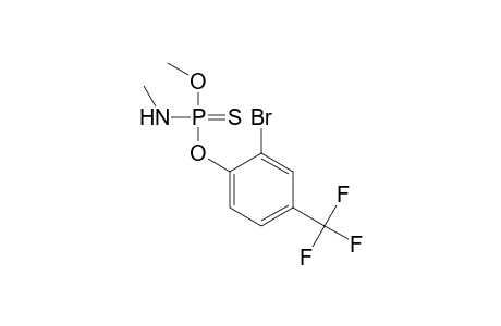 Phosphoramidothioic acid, methyl-, O-[2-bromo-4-(trifluoromethyl)phenyl] O-methyl ester