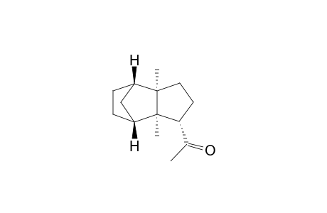 Ethanone,1-[octahydro-3a',7a'-dimethyl-4',7'-methano-1'H-inden-1'-yl-(1'alpha,3a'alpha,4'beta,7'beta,7a'alpha)]
