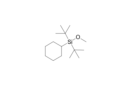 Cyclohexyldi-t-butylmethoxysilane